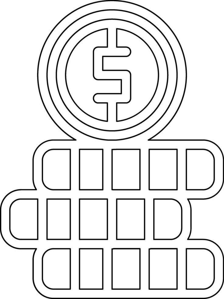 Coins Vector Icon