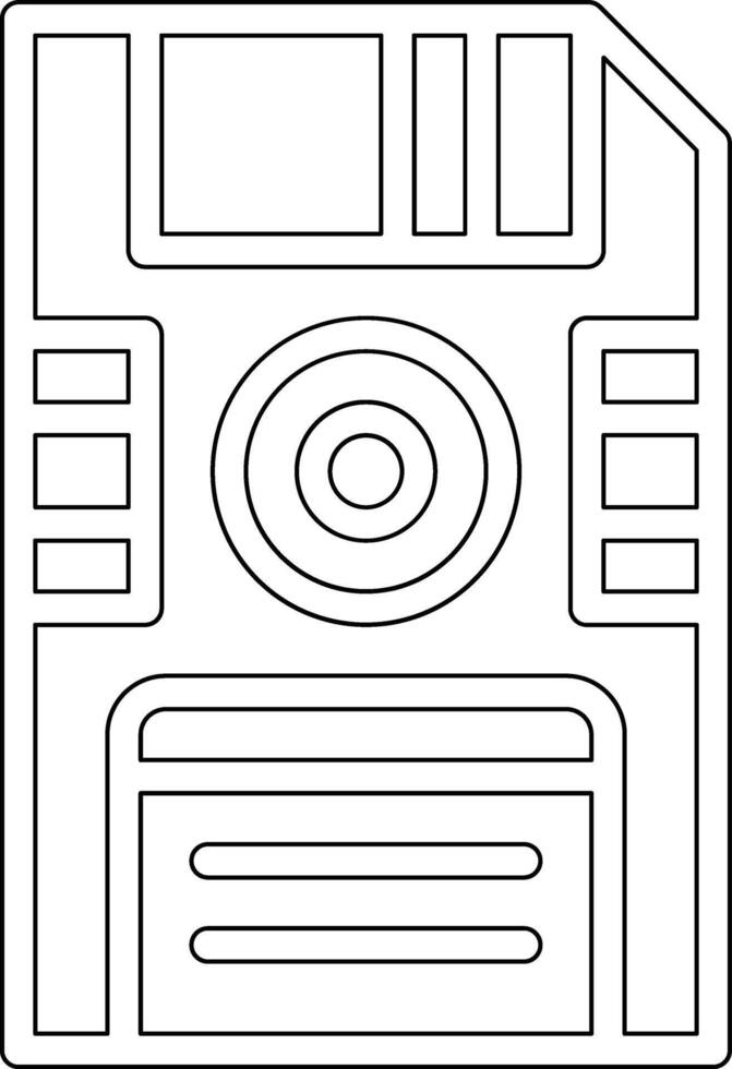 Floppy Disk Vector Icon
