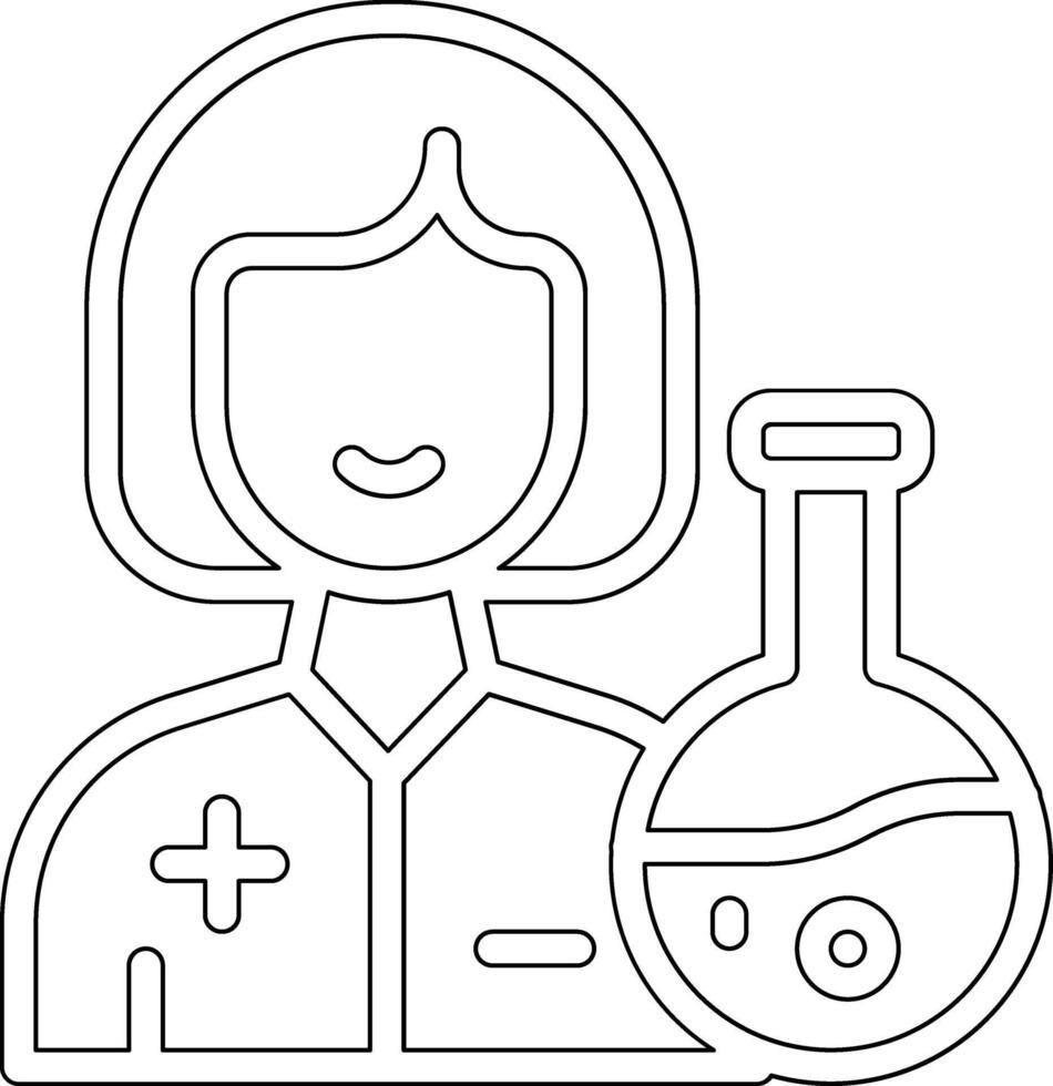 Chemist Vector Icon