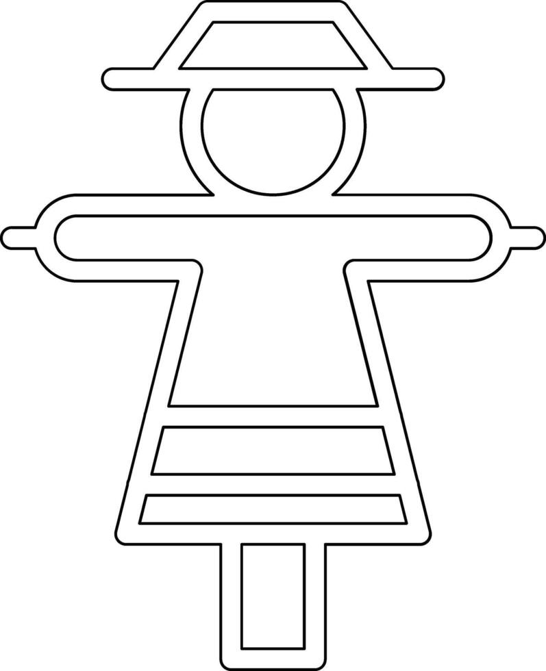 Scarecrow Vector Icon