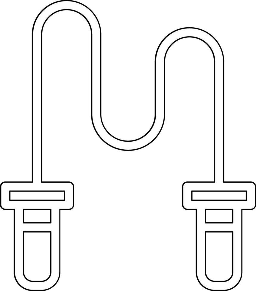 Skipping Rope Vector Icon