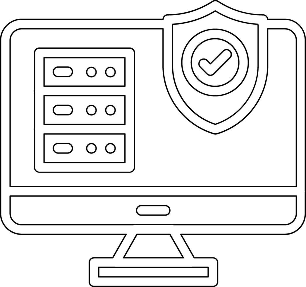 Data Security Vector Icon