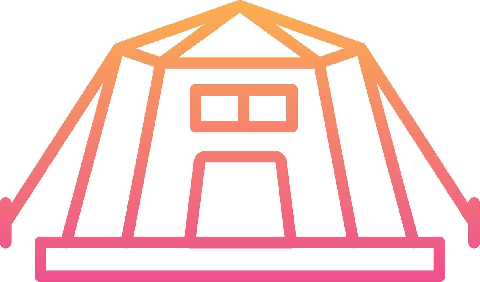 Tent Vector Icon