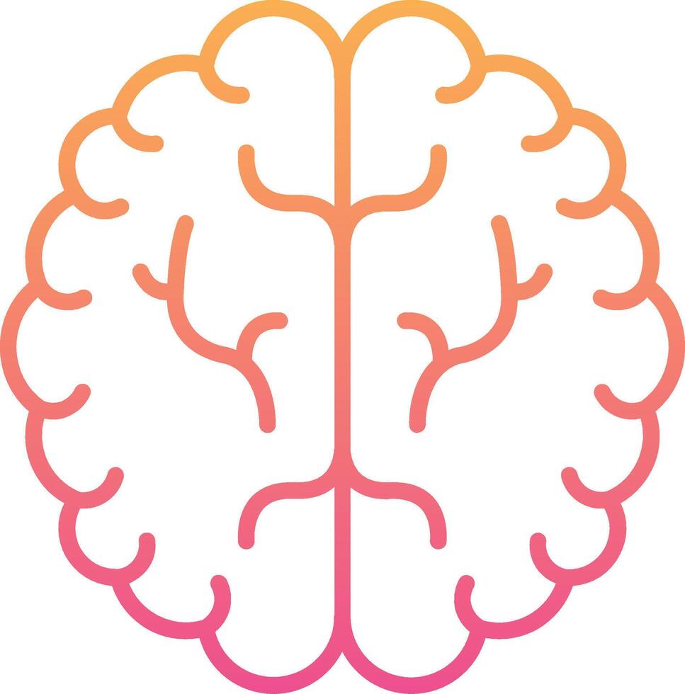 Human Brain Vector Icon