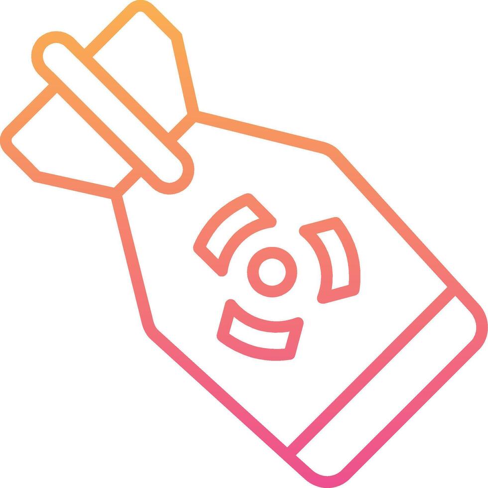 Nuclear Bomb Vector Icon