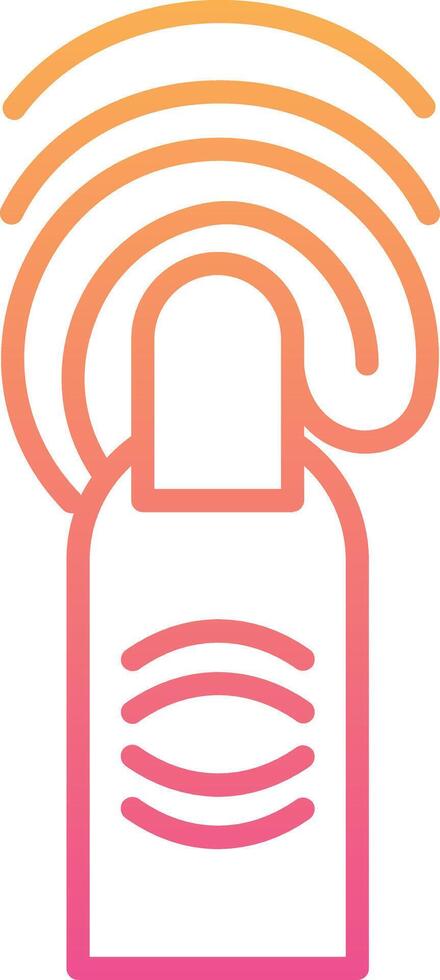 Fingerprint Vector Icon