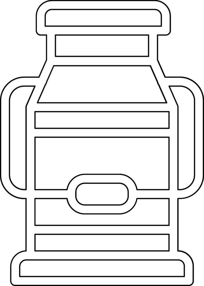 Milk Tank Vector Icon