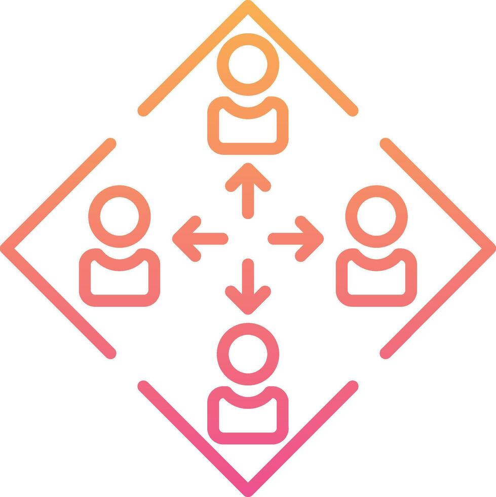 Hierarchy Vector Icon