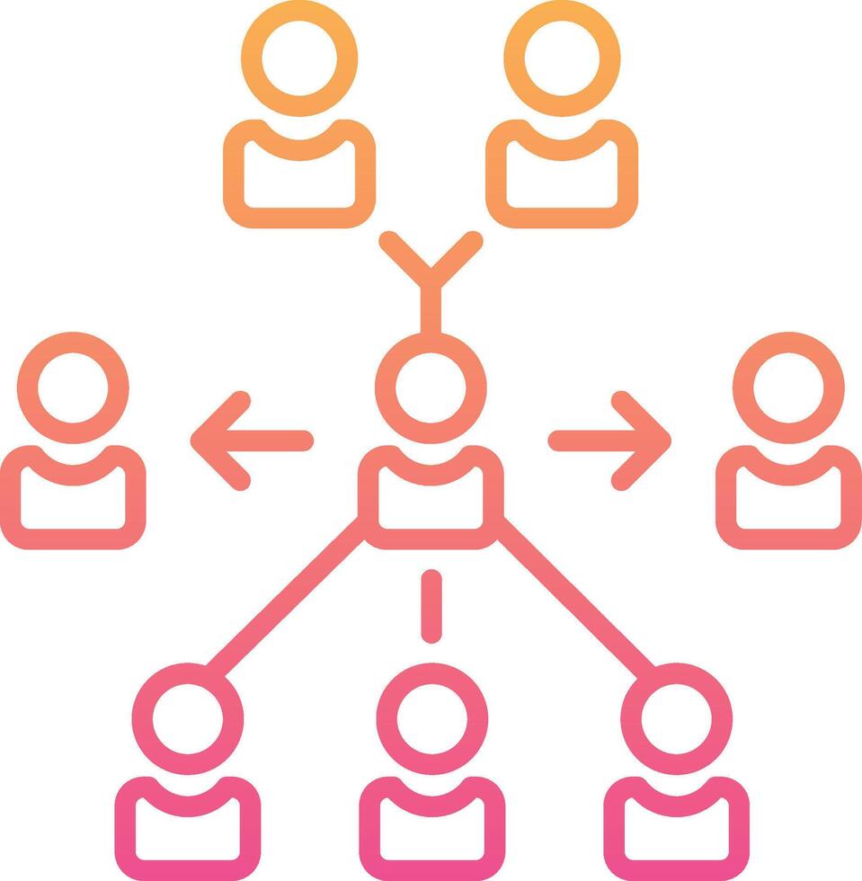 Hierarchy Vector Icon