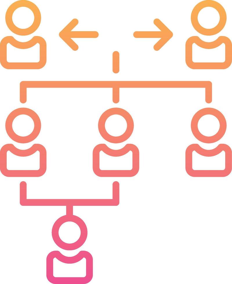 Hierarchy Vector Icon