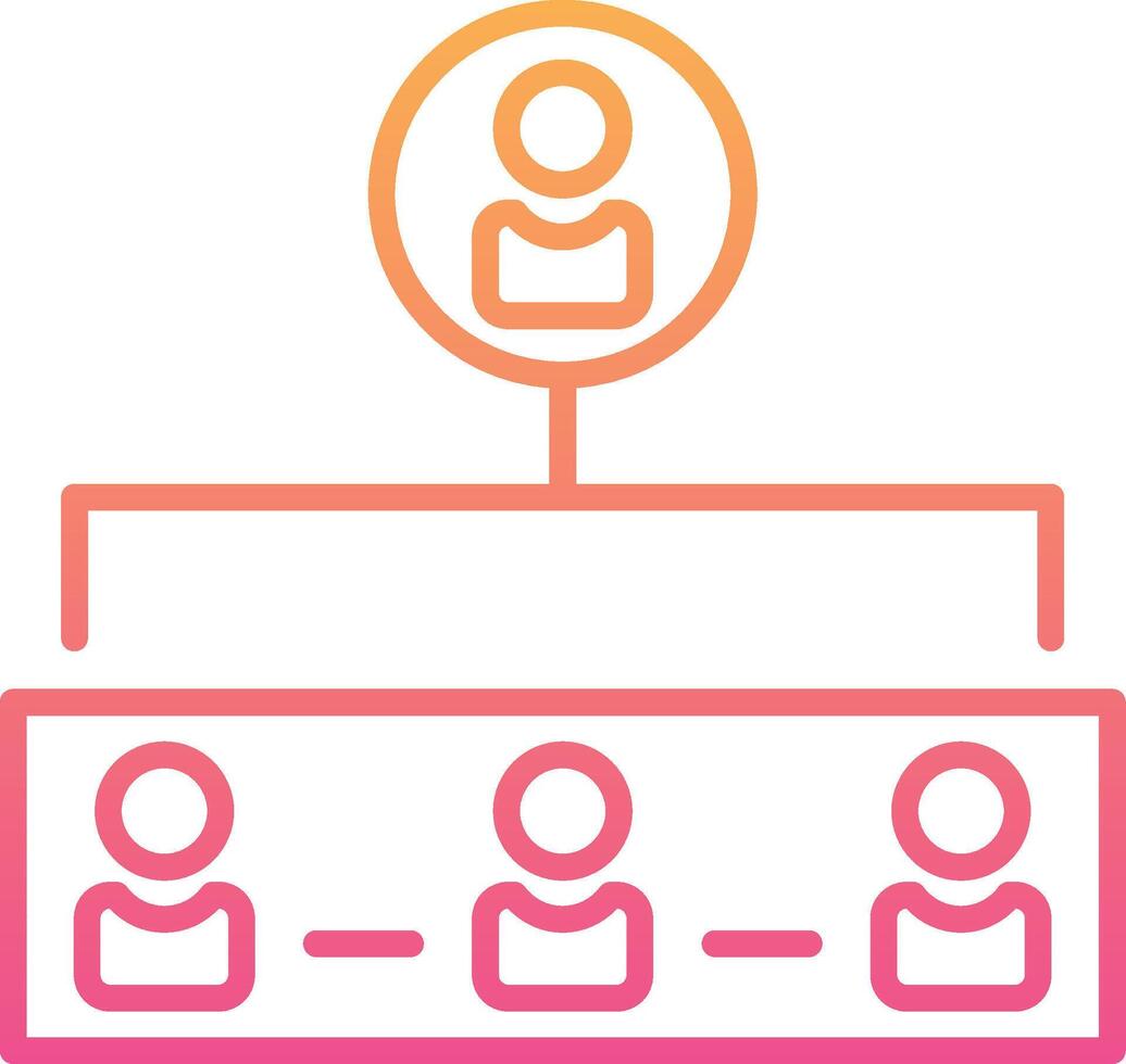 Hierarchy Vector Icon