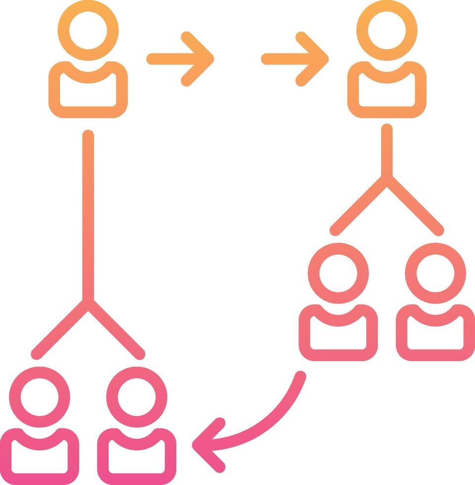 Hierarchy Vector Icon