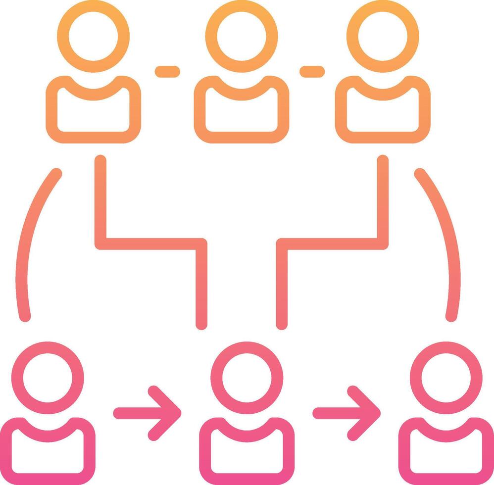 Hierarchy Vector Icon