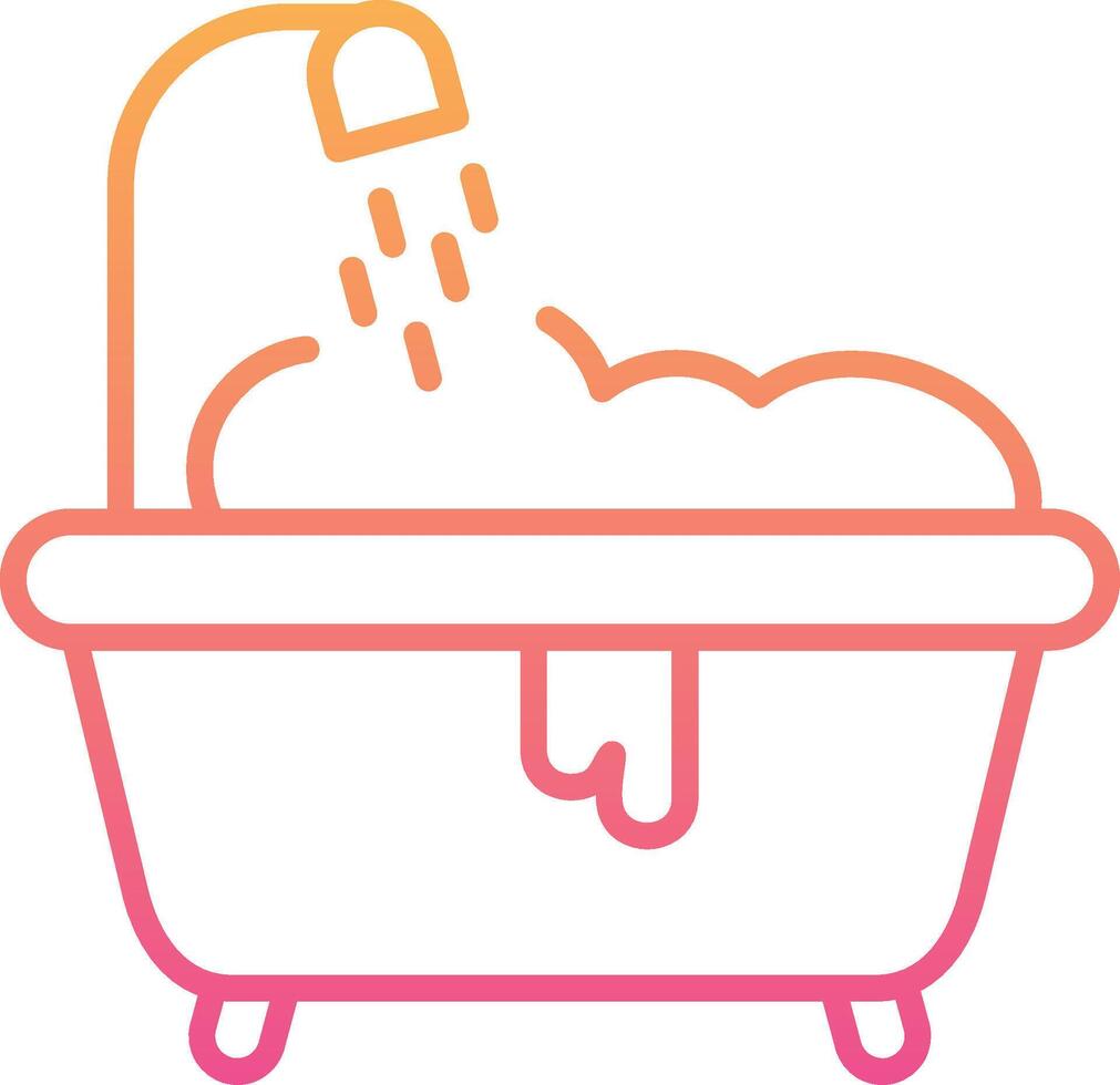 Bath Vector Icon