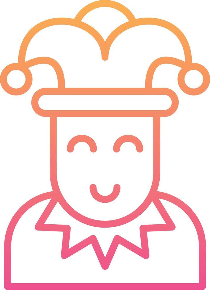 Jester Vector Icon