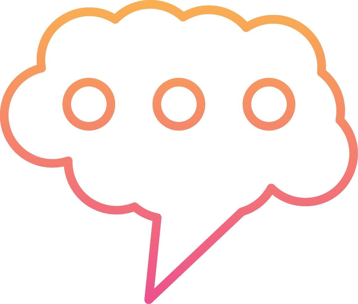 Bubble Chat Vector Icon