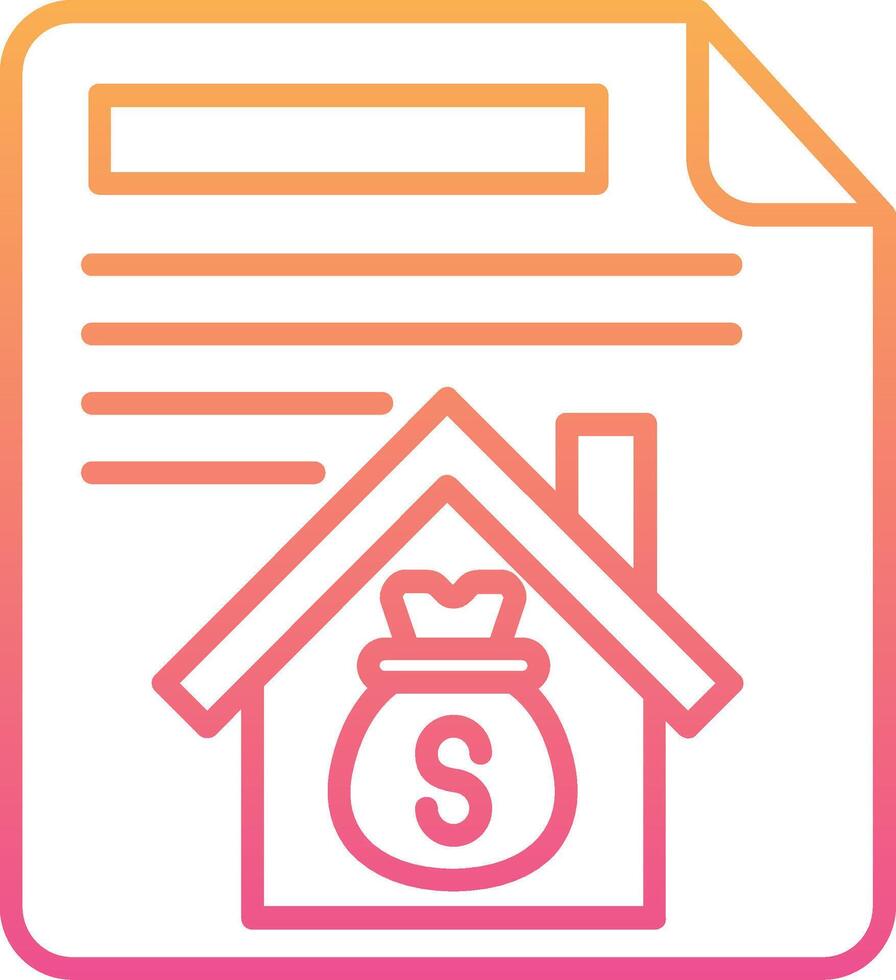 Mortgage Vector Icon