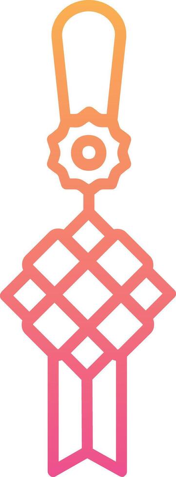 Ketupat Vector Icon