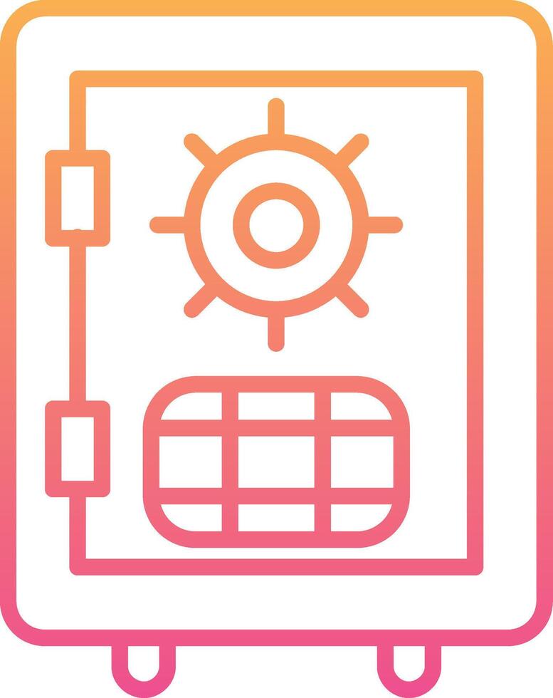 Safe Box Vector Icon