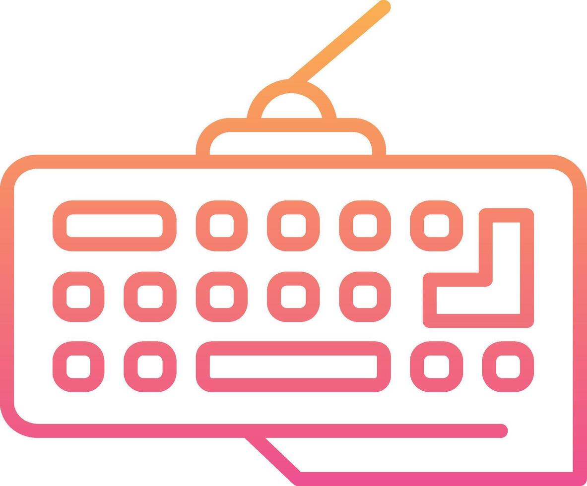 Keyboard Vector Icon