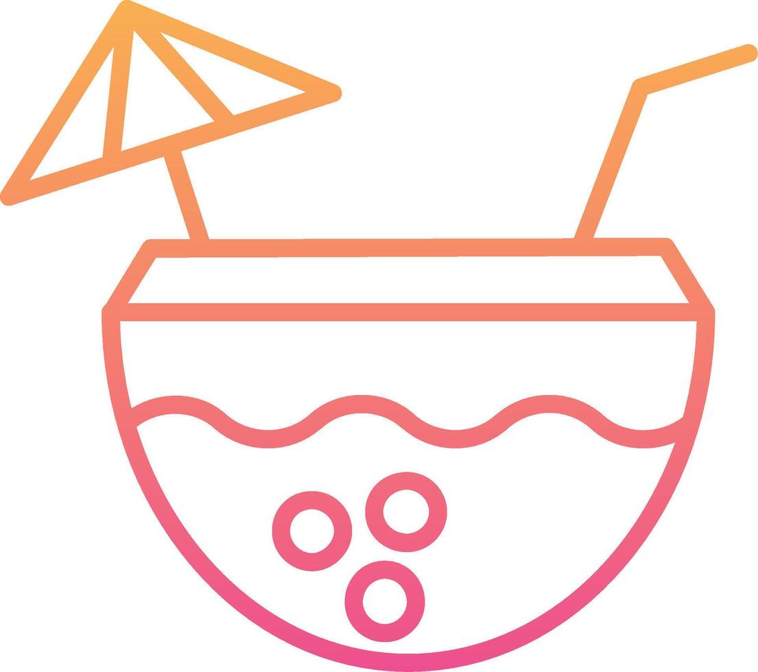 Coconut Vector Icon