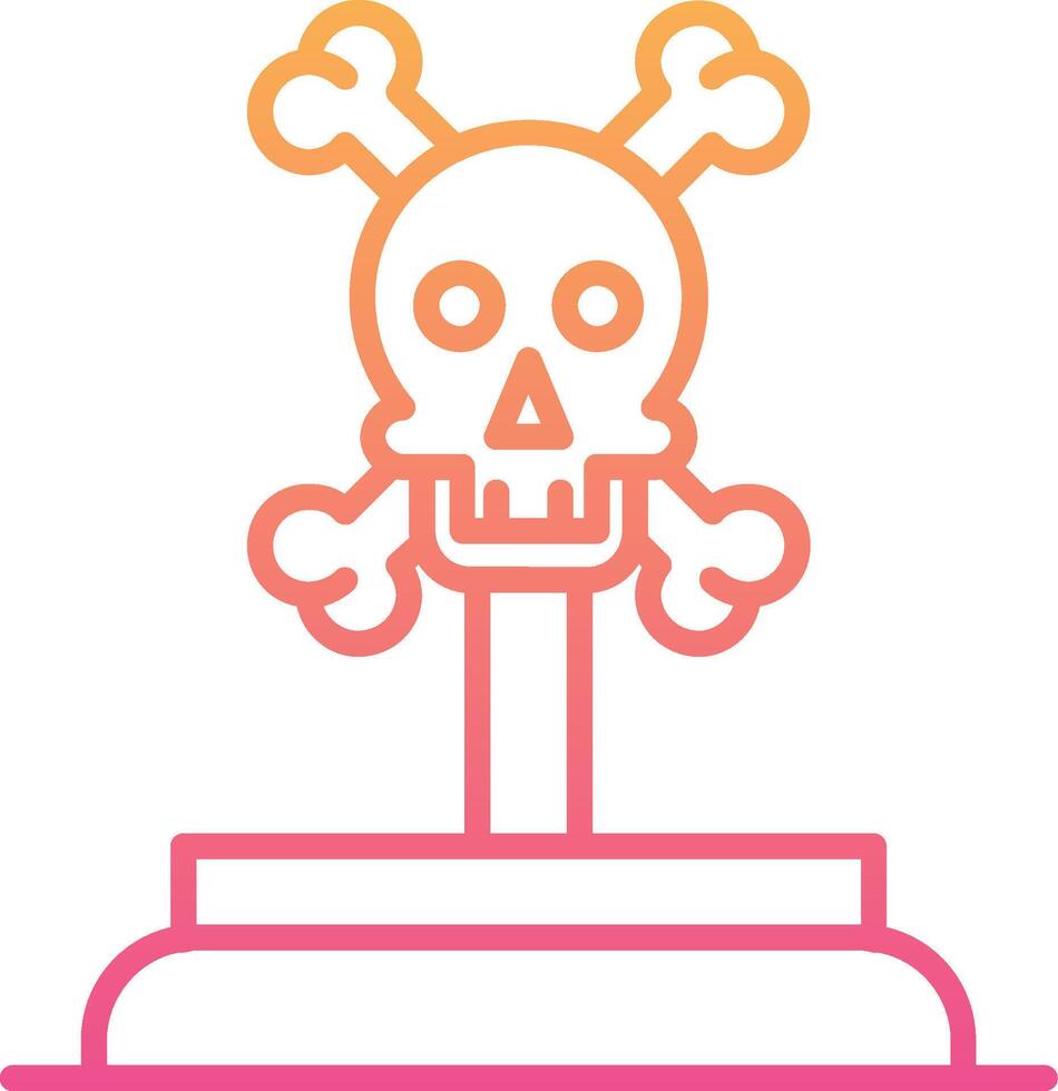 Grave Vector Icon