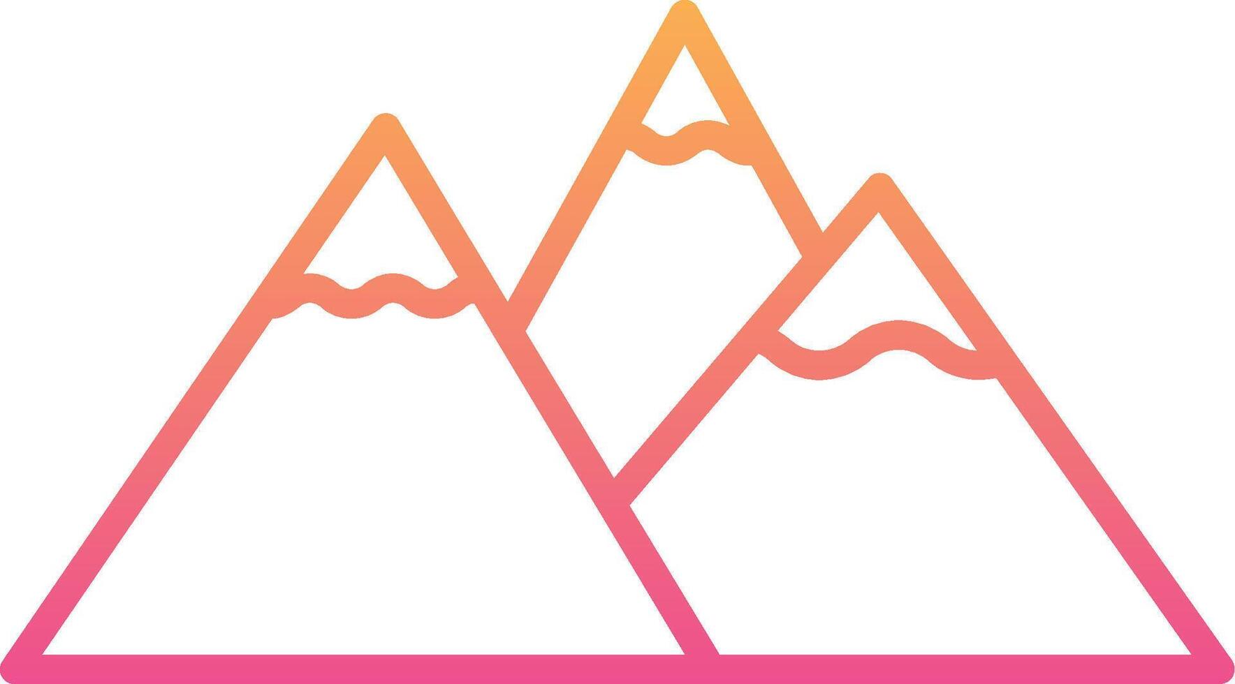 Rocky Mountains Vector Icon