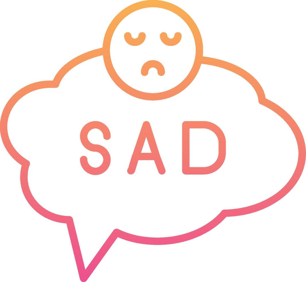 Sad Vector Icon