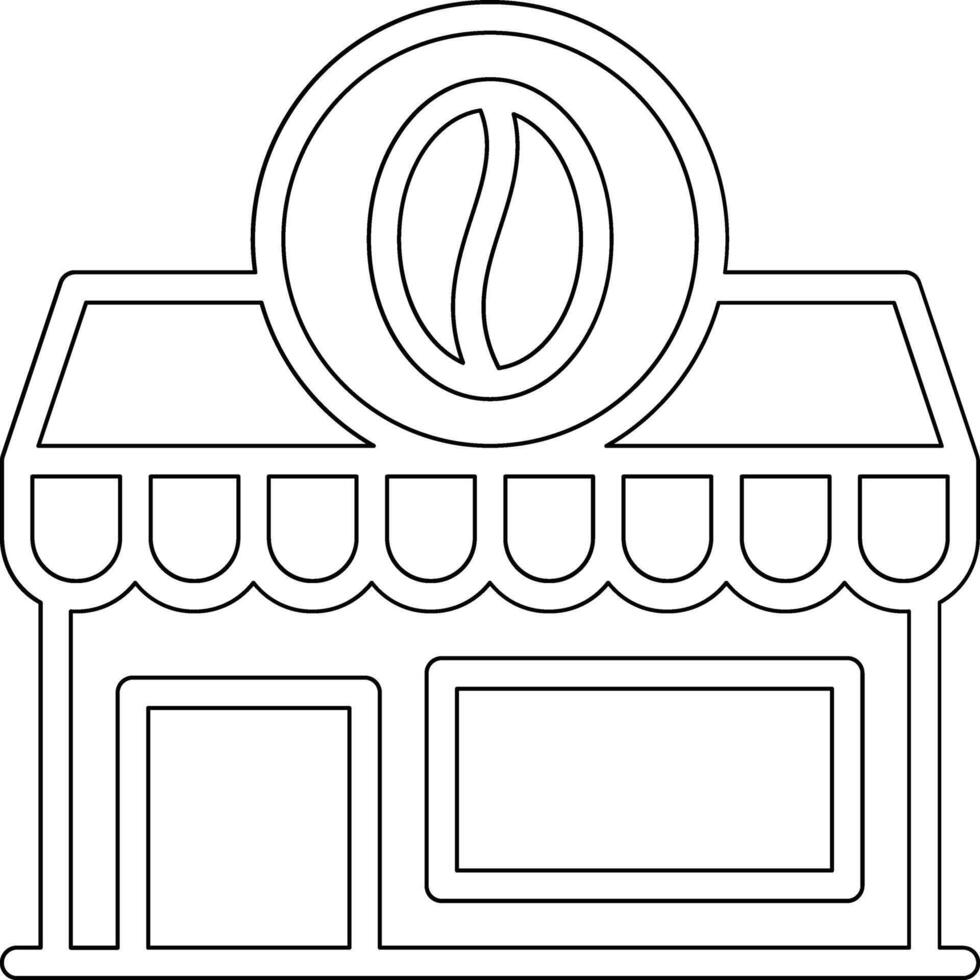 Coffee Shop Vector Icon