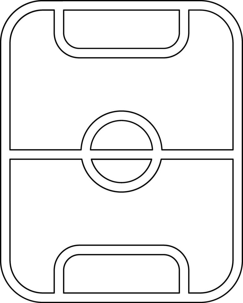 Football Field Vector Icon