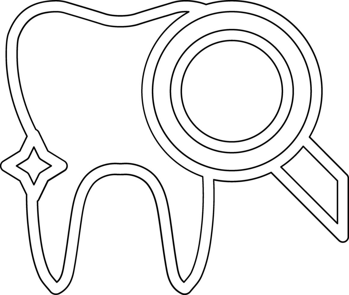 Dental Checkup Vector Icon