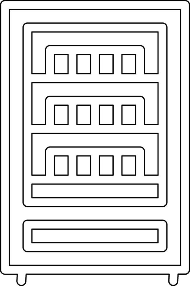 Vending Machine Vector Icon