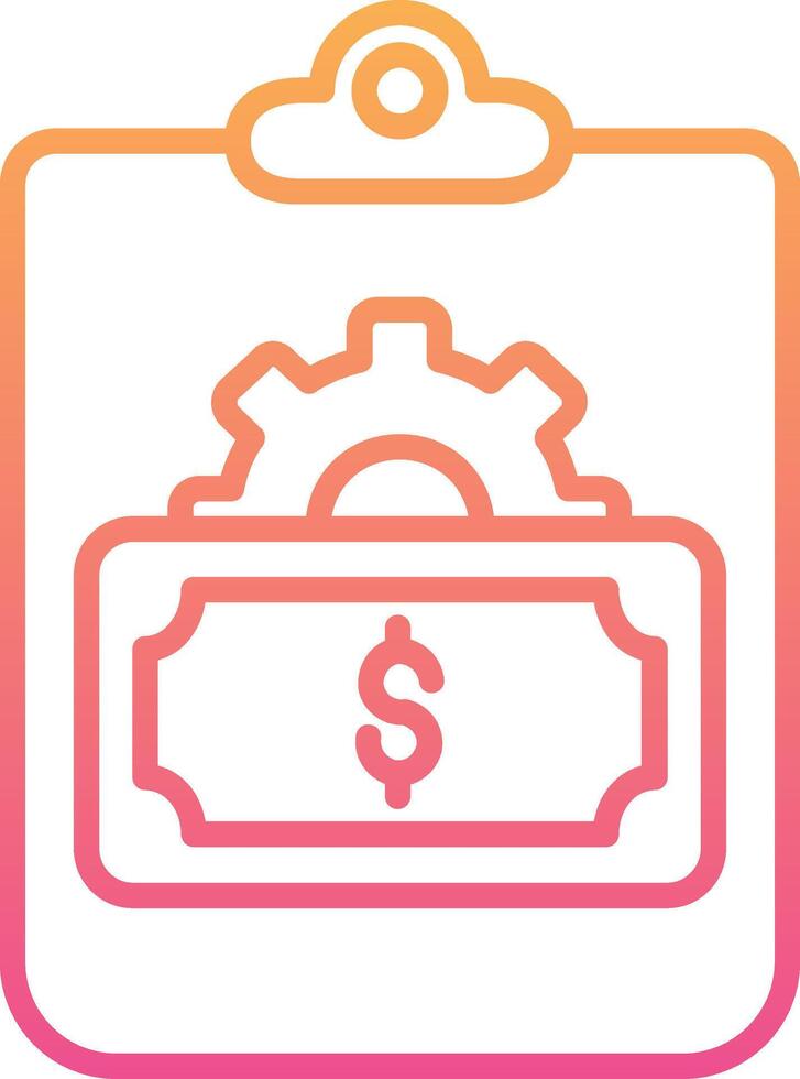 Cost Vector Icon