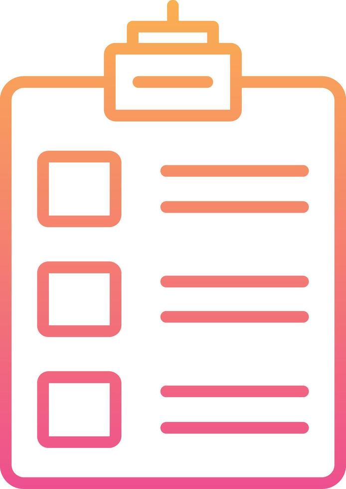 Check List Vector Icon