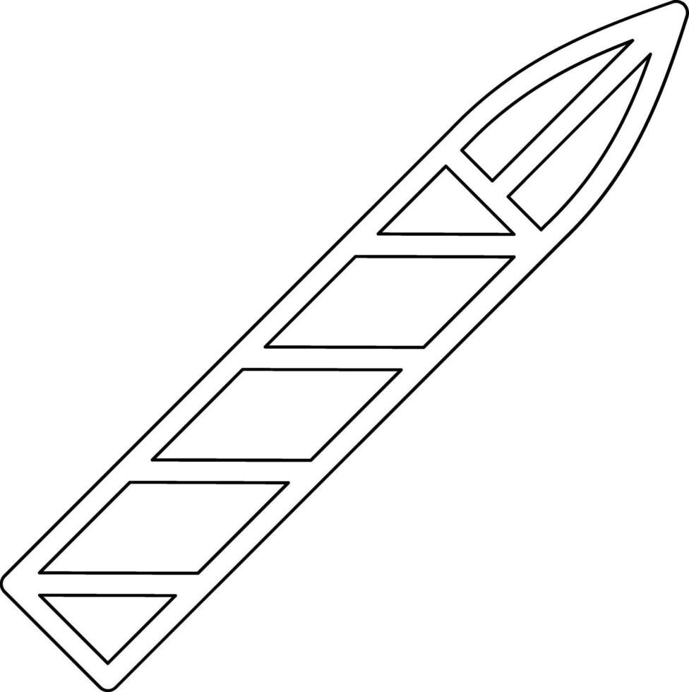 jabalina vector icono