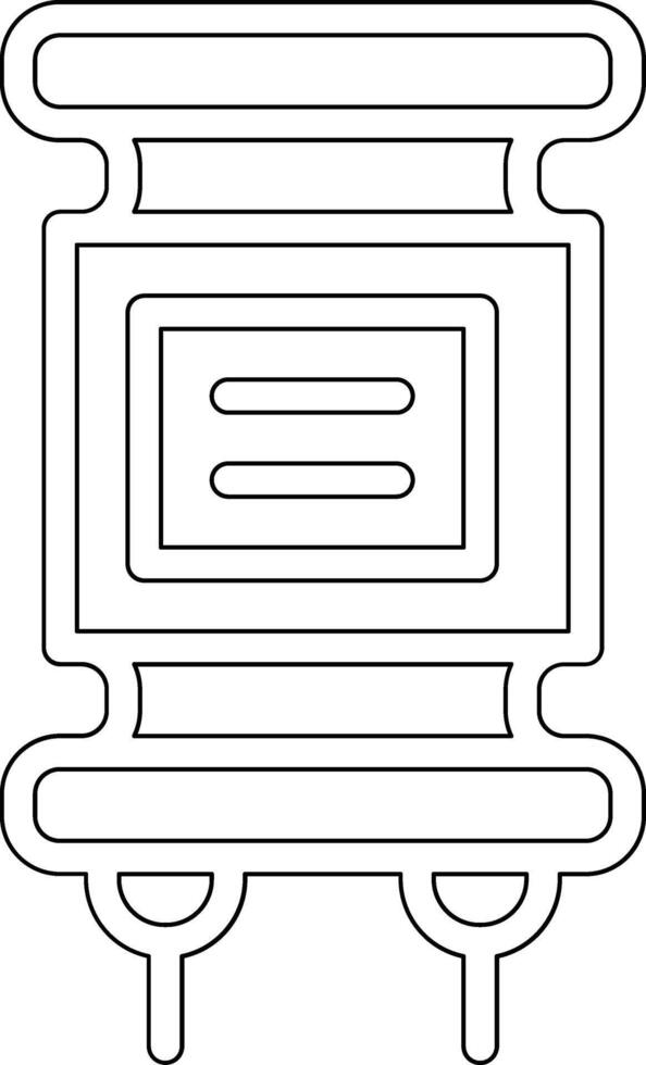 Capacitor Vector Icon