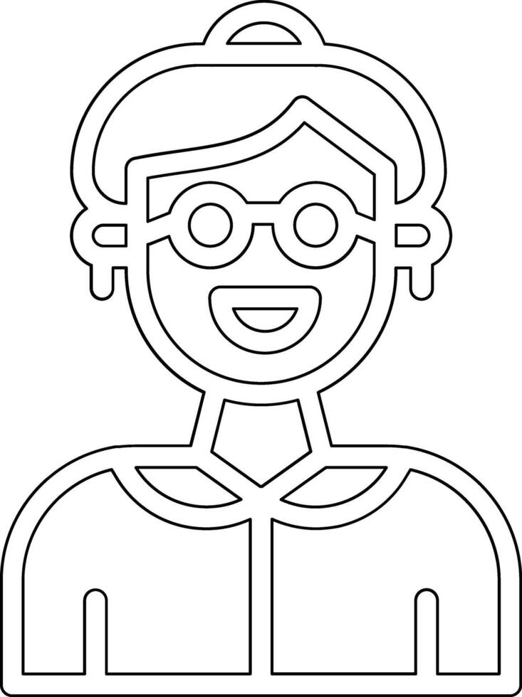 Grandmother Vector Icon