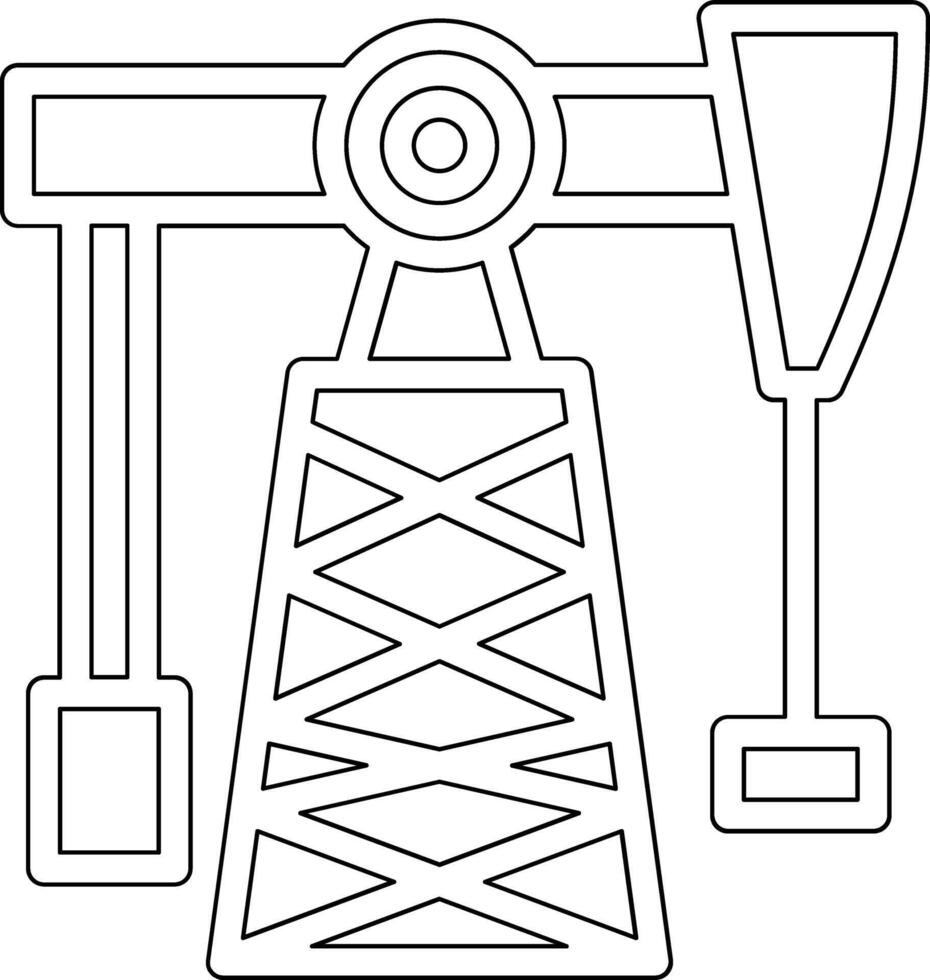 Oil Pump Vector Icon