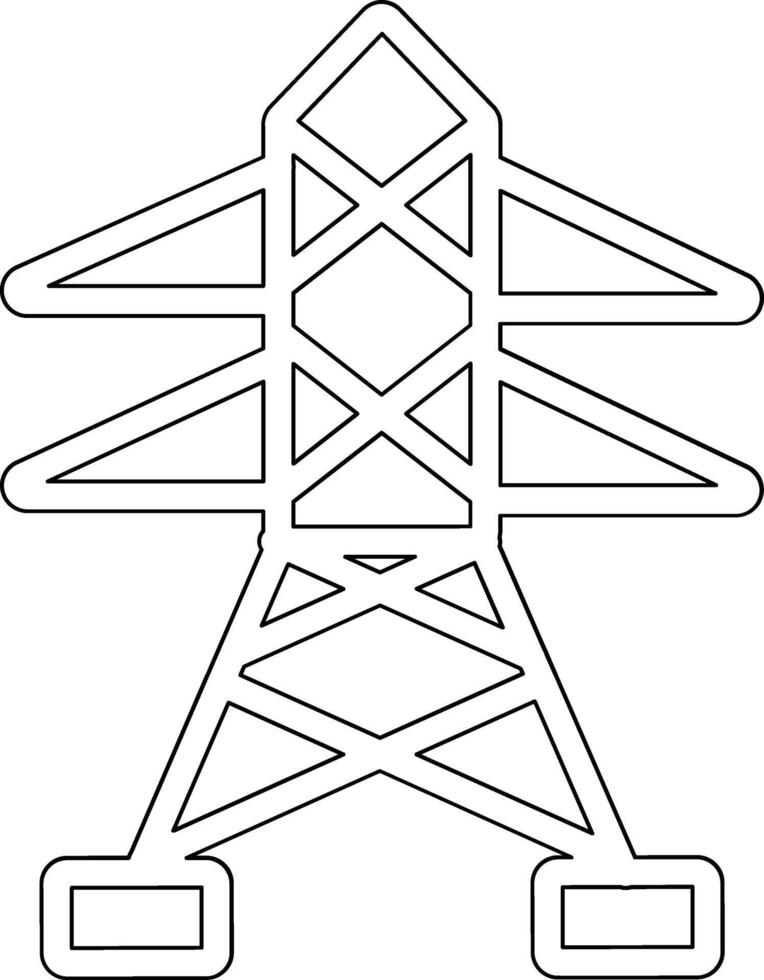 Transmission Tower Vector Icon