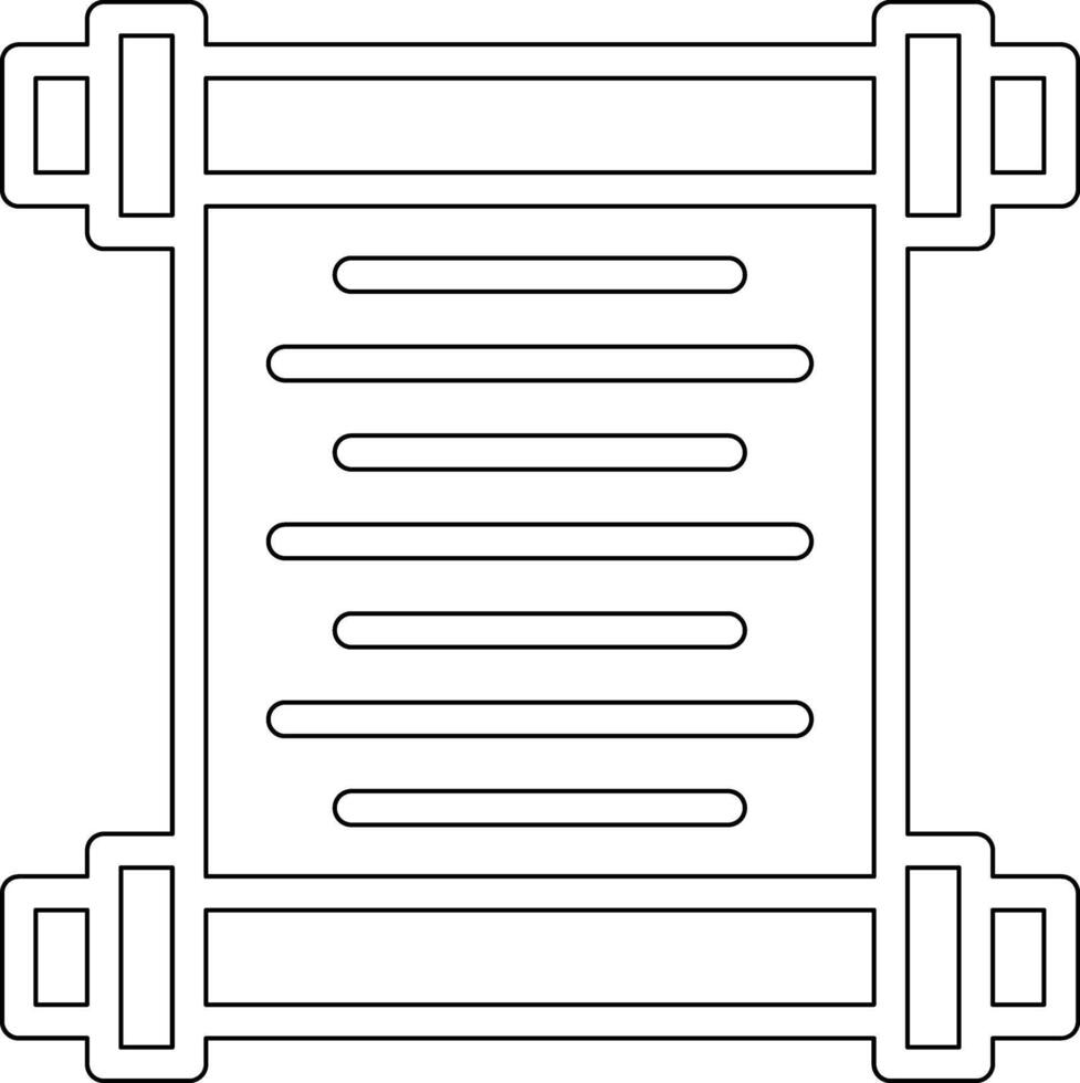 Parchment Vector Icon