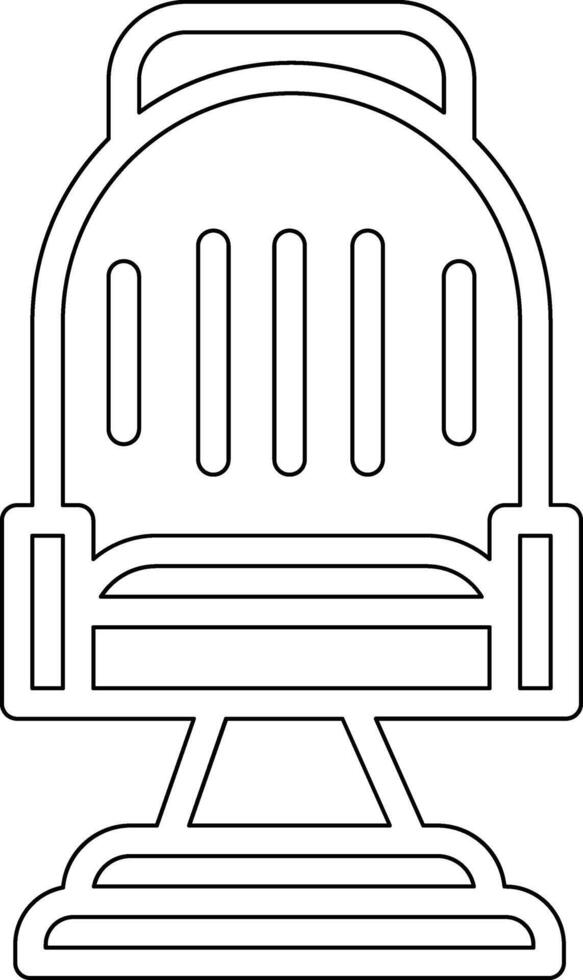 Barber Chair Vector Icon