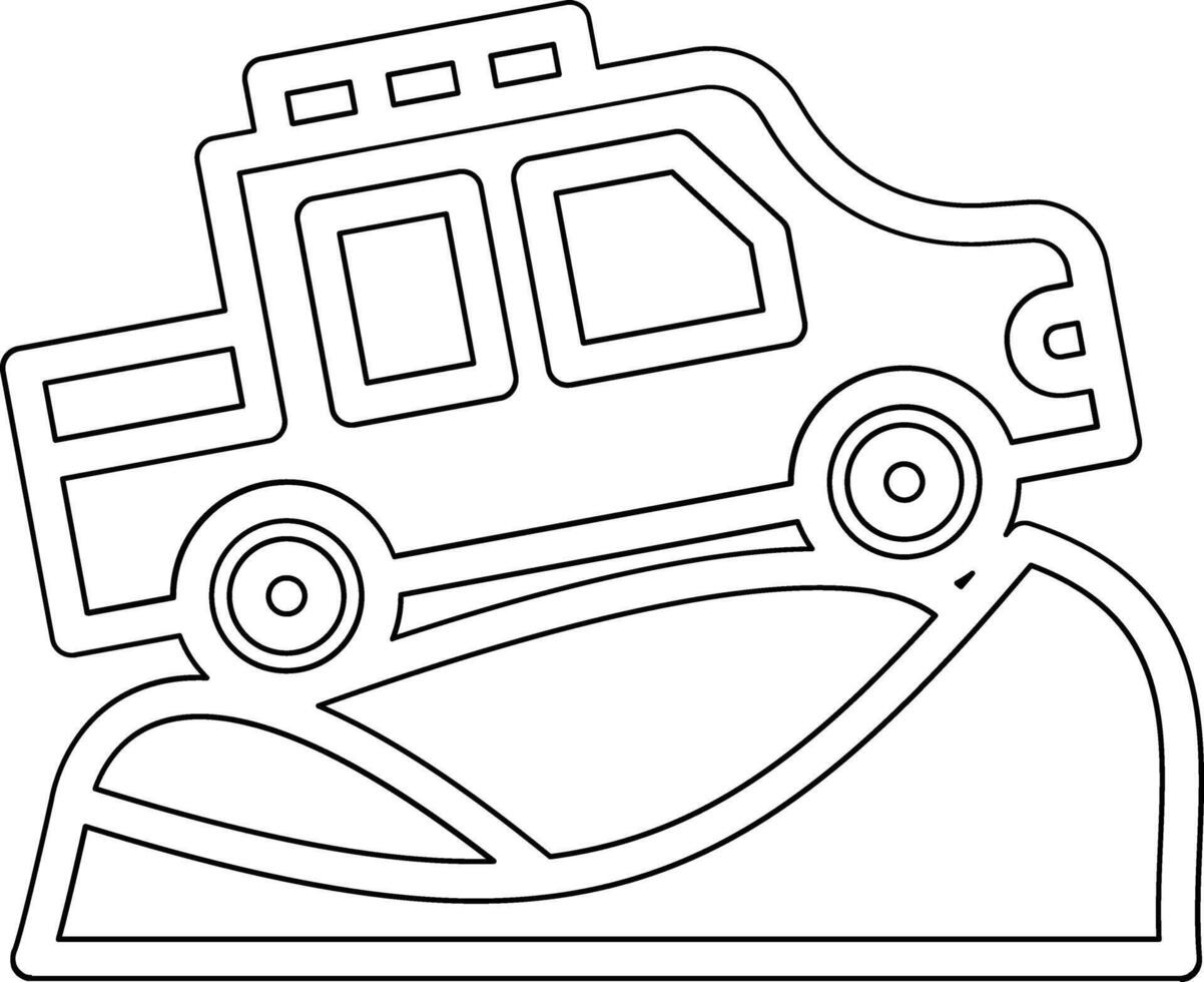 Desert Safari Vector Icon