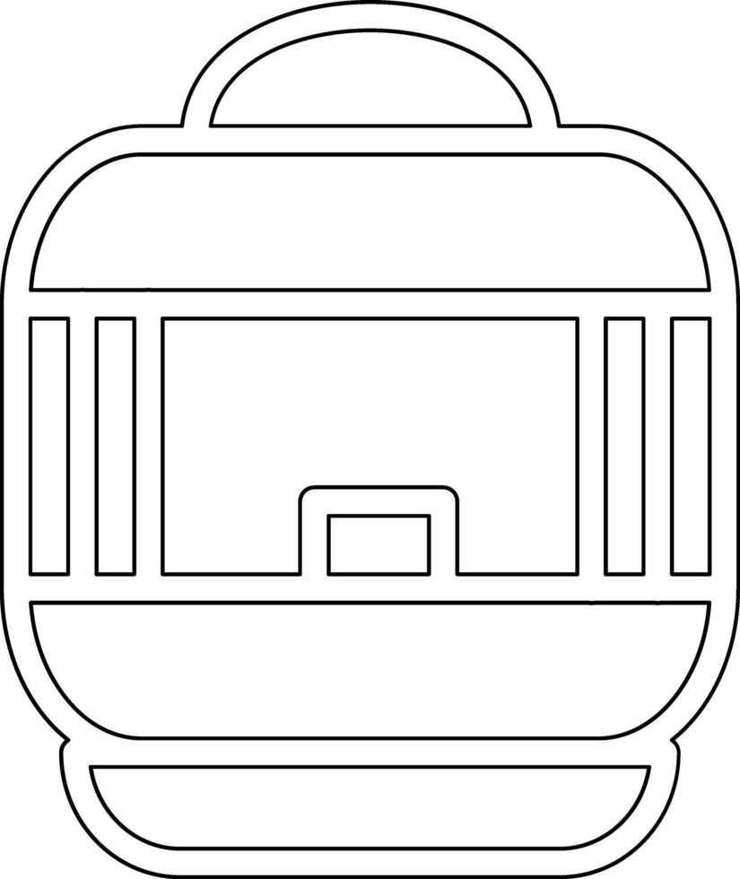 Desert Lantern Vector Icon