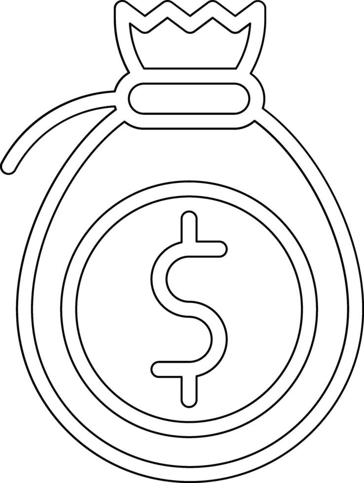 Money Bag Vector Icon