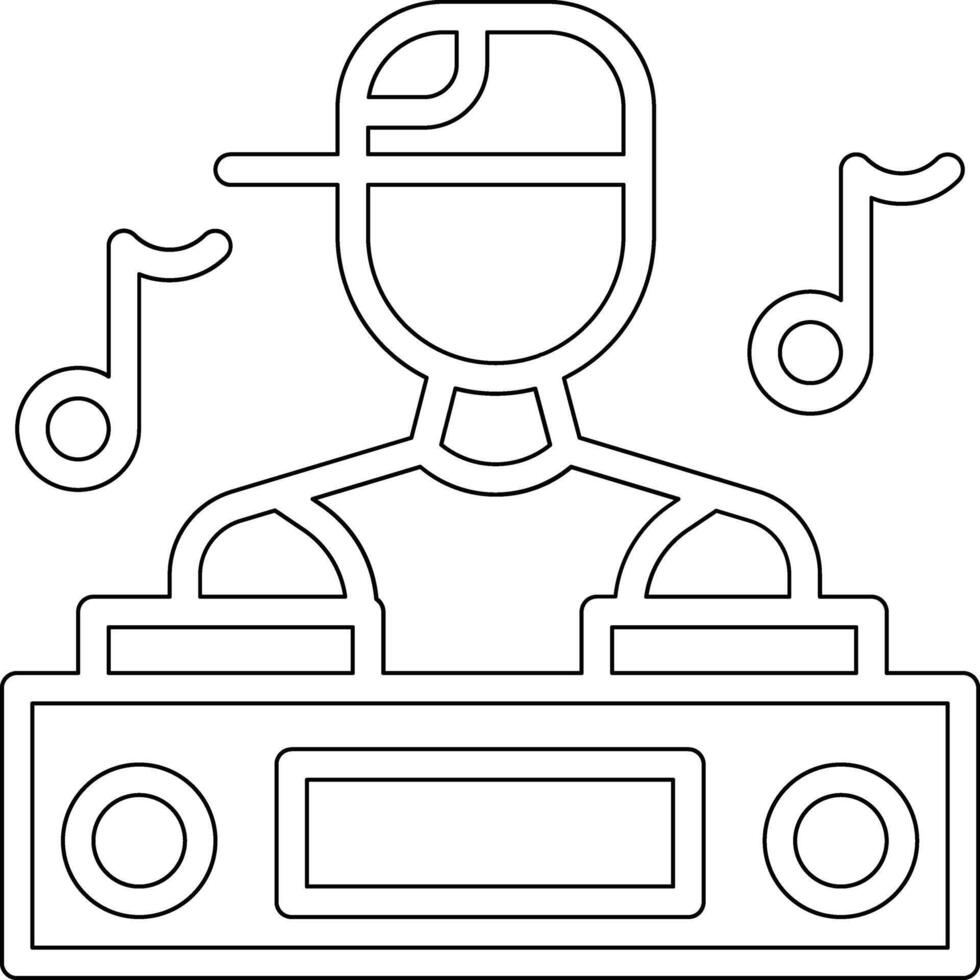 DJ Vector Icon