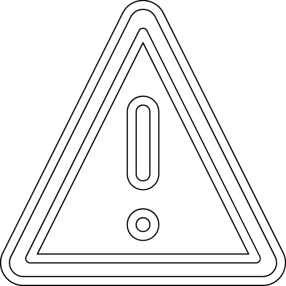 Warning Sign Vector Icon