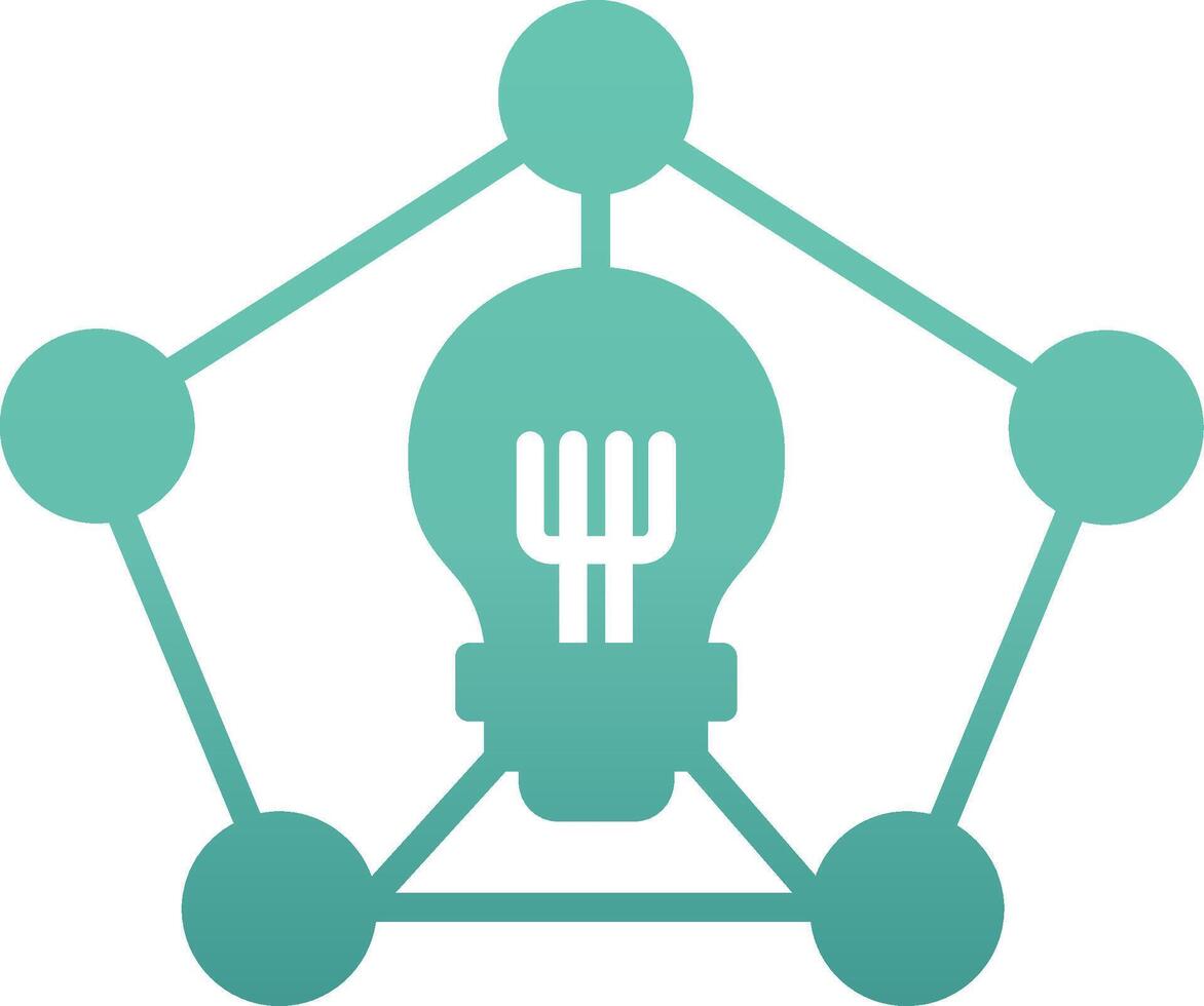 Mind Mapping Vector Icon