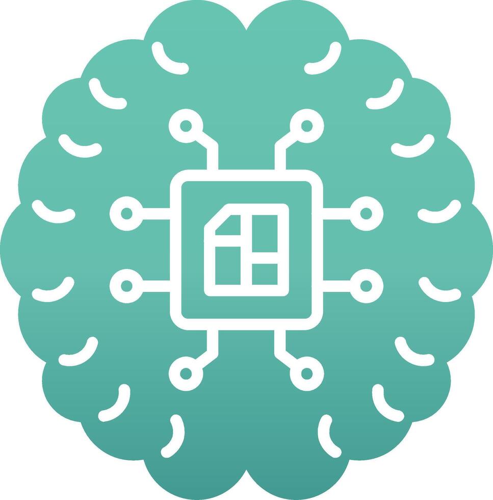 Artificial Intelligence Vector Icon