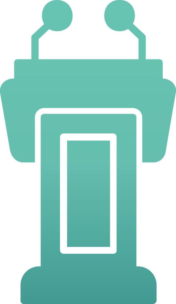 Podium Vector Icon