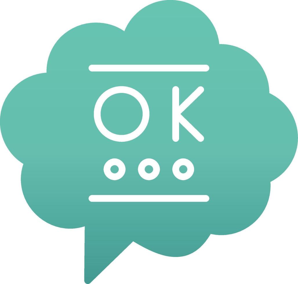Ok Vector Icon